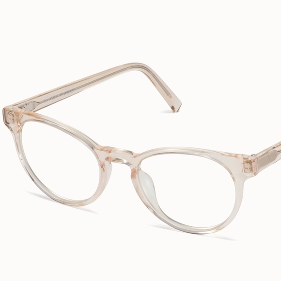 Warby Parker Leila N 665 Round Grapefruit Soda Eyeglasses FRAMES 48-18-140